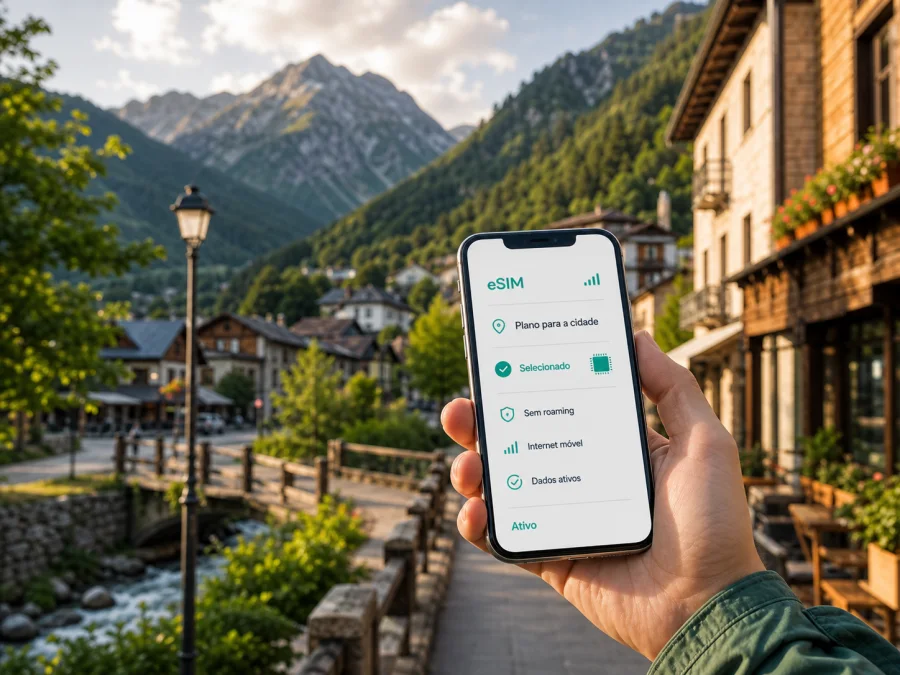 eSIM em Kolašin: internet móvel em Montenegro