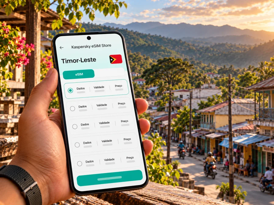 eSIM em Maliana: internet em Timor-Leste