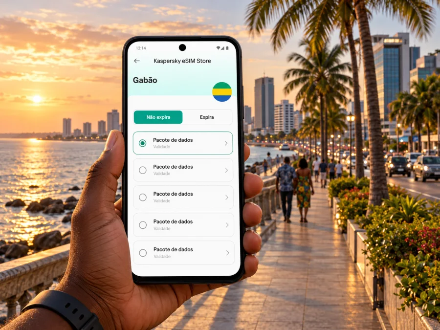 eSIM em Libreville: internet móvel no Gabão