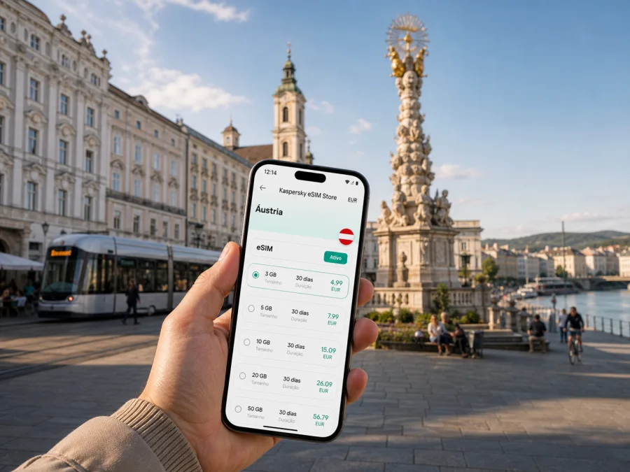 Linz eSIM: internet móvel para viajar