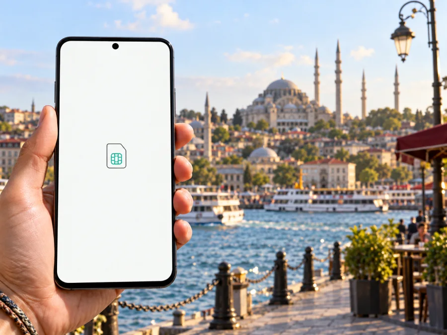 Vodafone Turkey eSIM na Turquia: como funciona