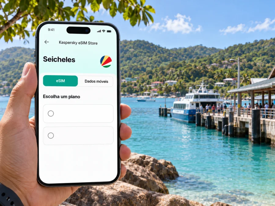 eSIM em Baie Sainte Anne: guia para Praslin