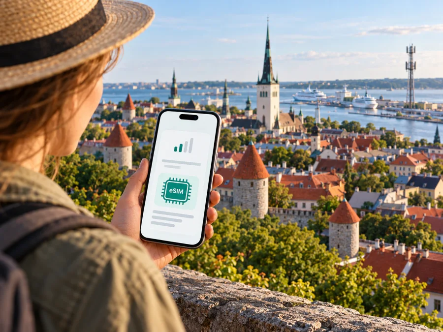 Tele2 eSIM na Estônia: ativação e opções para viajar