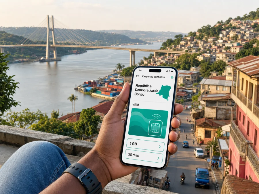 Matadi eSIM: internet móvel para a viagem
