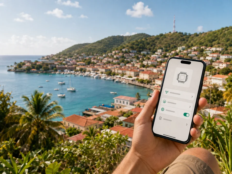 Orange Caraïbe eSIM em São Martinho: o que verificar