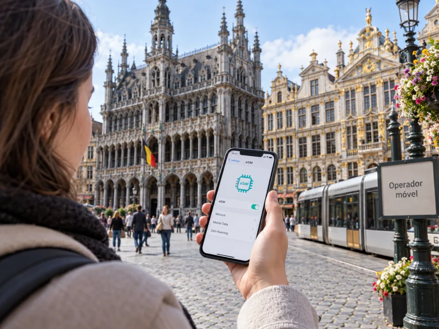 DIGI eSIM na Bélgica: ativação e roaming