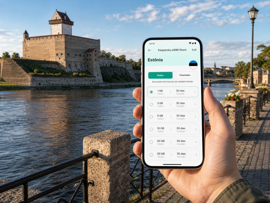 eSIM em Narva: internet móvel para viagem