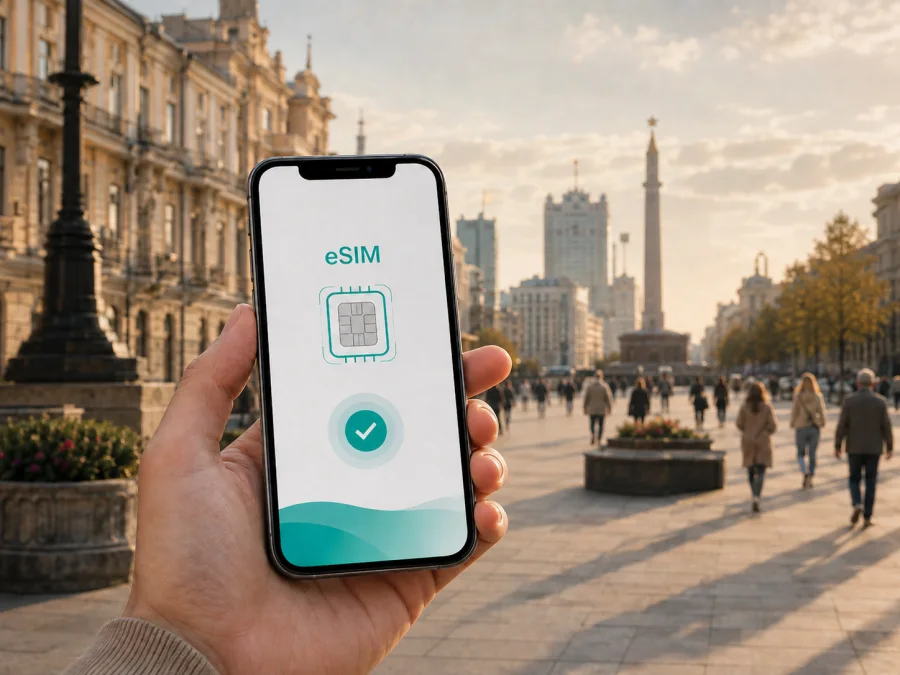 Life eSIM na Bielorrússia: ativação e viagem