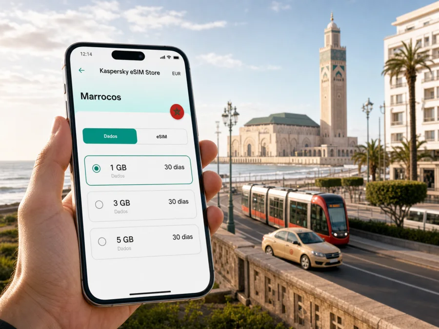 eSIM em Casablanca: internet móvel para viajar