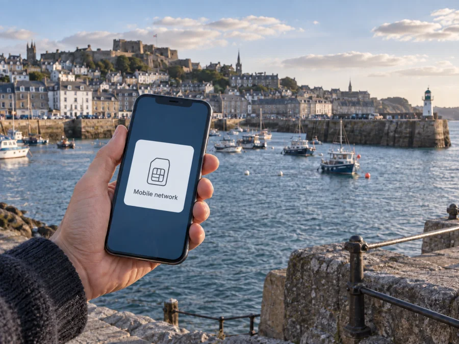 Airtel-Vodafone eSIM em Guernsey: o que verificar