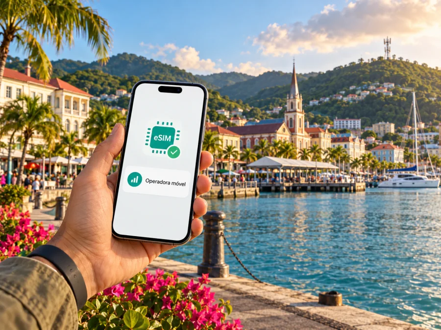 Digicel eSIM na Martinica: o que verificar
