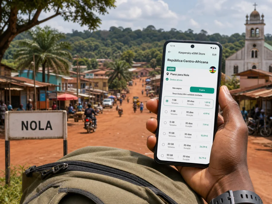Nola eSIM: internet e ligação móvel