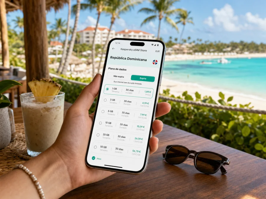 eSIM em Punta Cana: internet móvel para viagem