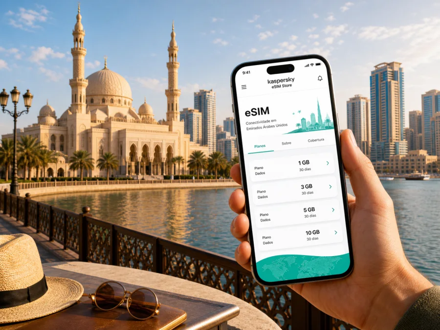 eSIM em Sharjah: internet móvel para viagem