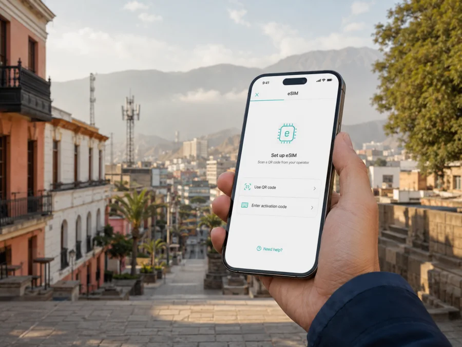 Integratel eSIM no Peru: ativação e viagem
