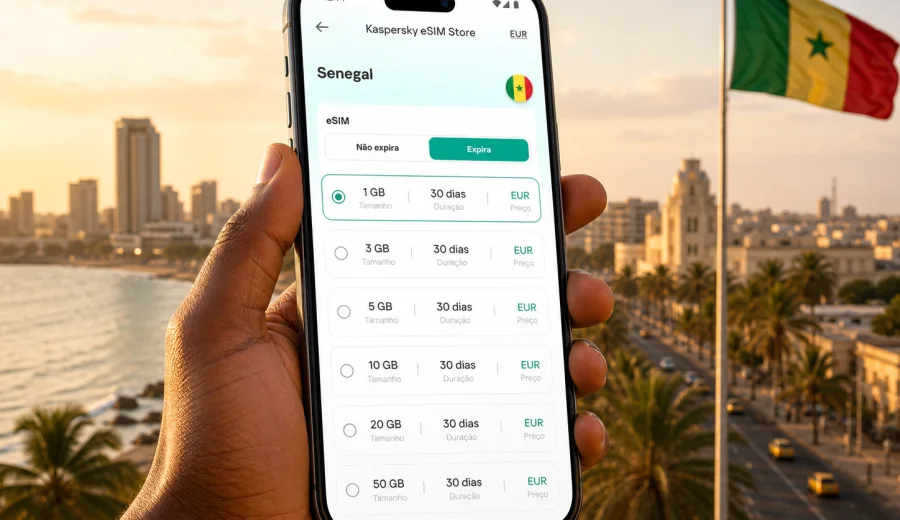 eSIM Senegal: conexão móvel e internet