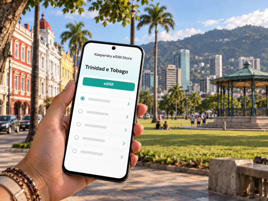 eSIM em Porto de Espanha: internet e dados móveis