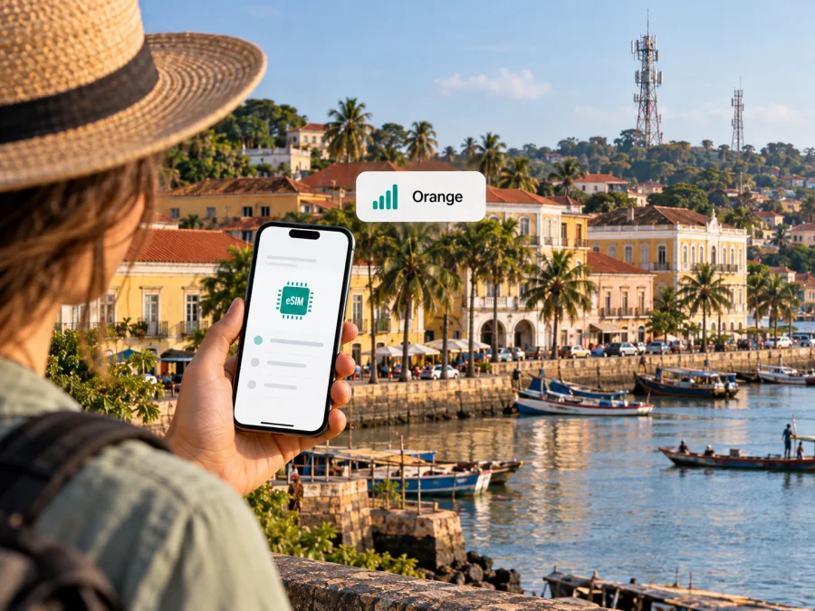 Orange eSIM na Guiné-Bissau: o que verificar