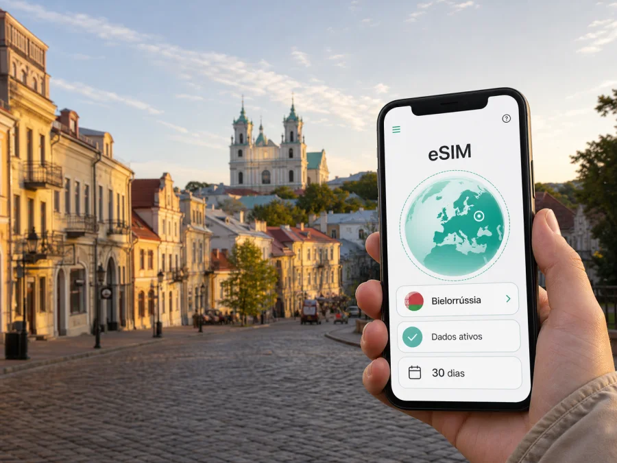eSIM em Grodno: internet móvel para viagem