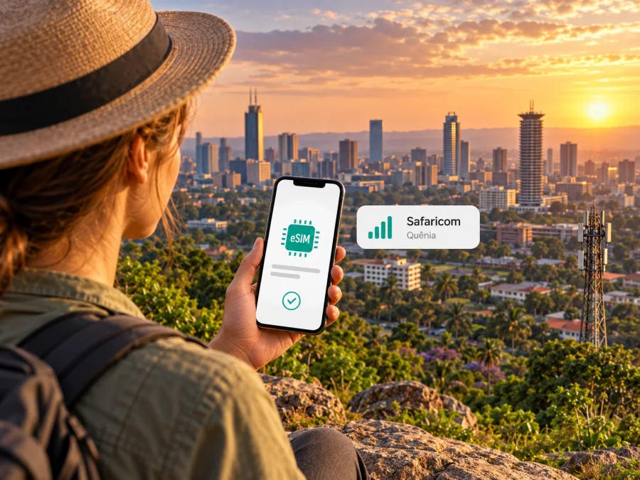 Safaricom eSIM no Quênia: o que verificar