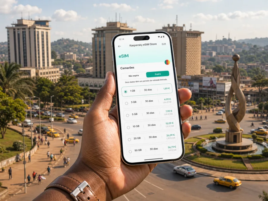 eSIM em Yaounde: internet móvel para viagem