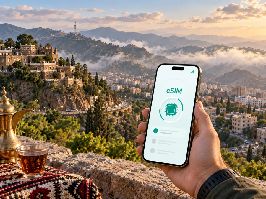 Abha com eSIM: internet móvel na viagem