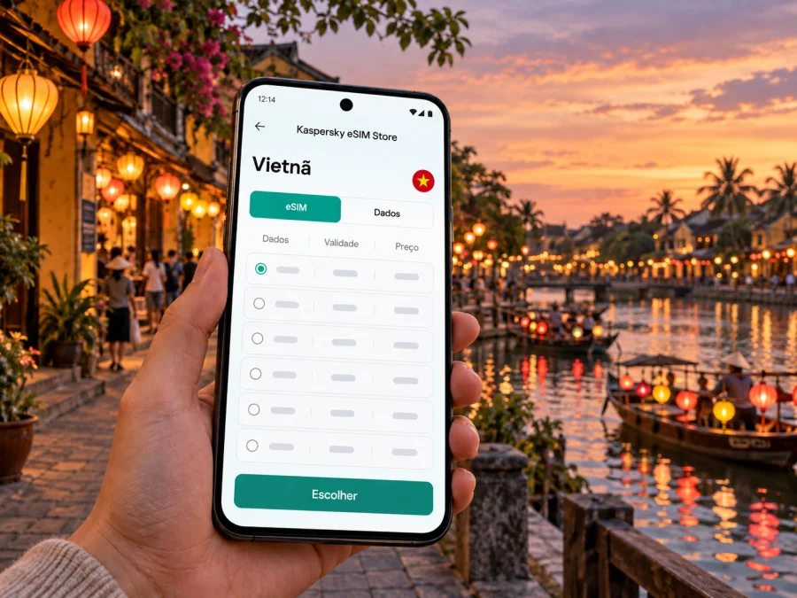 eSIM em Hoi An: internet móvel para sua viagem