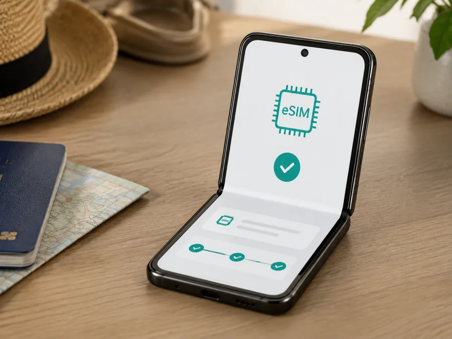 Samsung Galaxy Z Flip 5G eSIM: compatibilidade