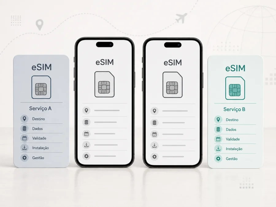 Kaspersky eSIM Store vs Holafly: comparação