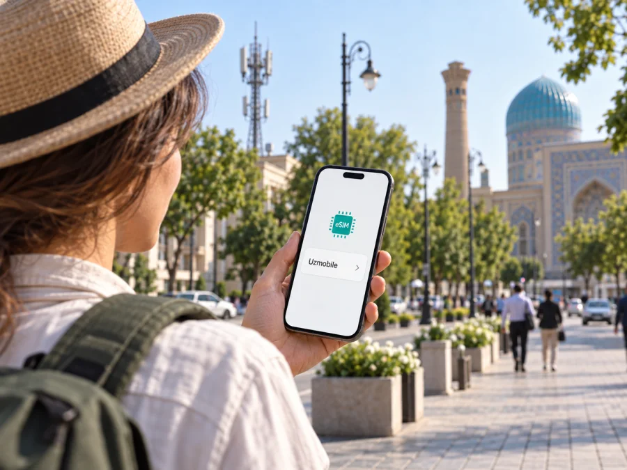 Uzmobile eSIM no Uzbequistão: o que verificar