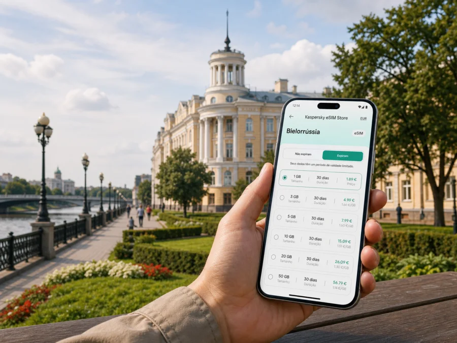 eSIM em Gomel: internet móvel para viajar