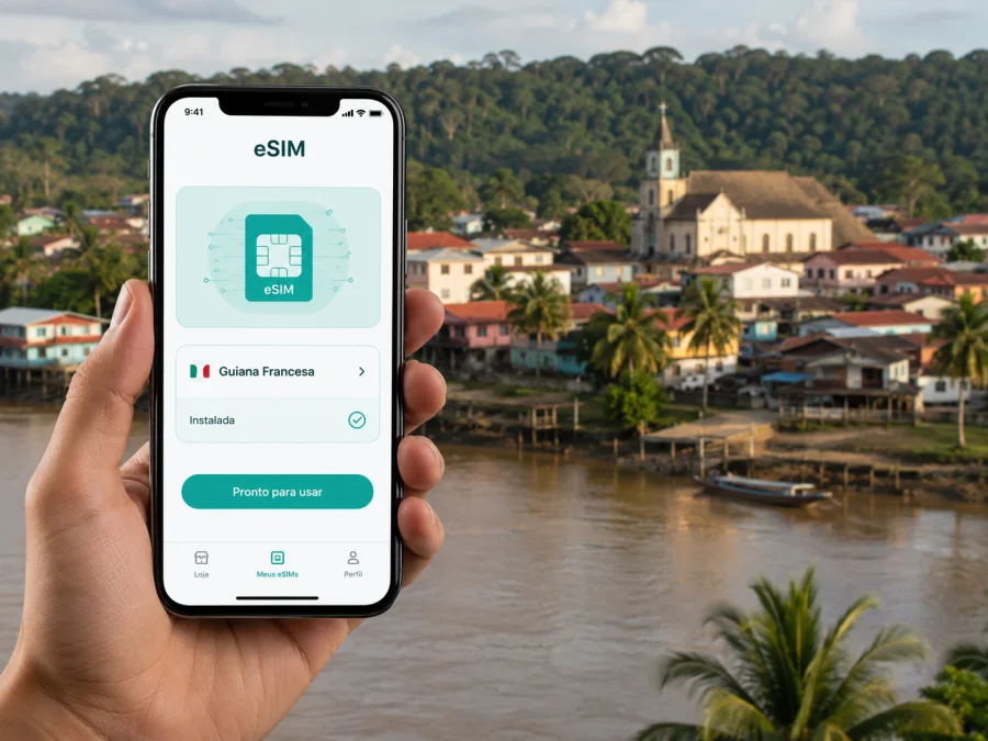 eSIM em Maripasoula, Guiana Francesa | Kaspersky