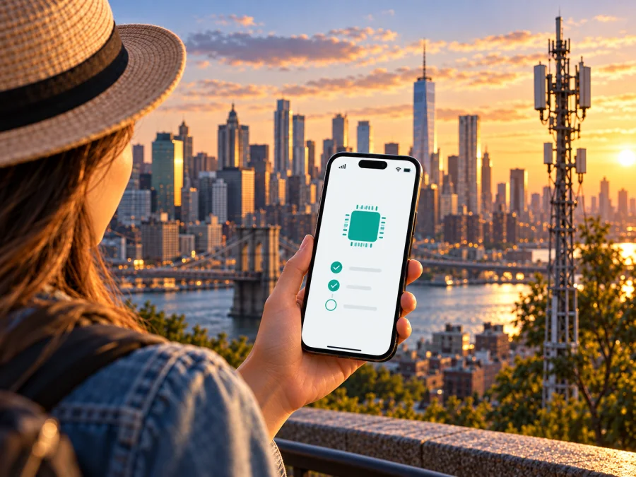 AT&T eSIM nos Estados Unidos: o que verificar