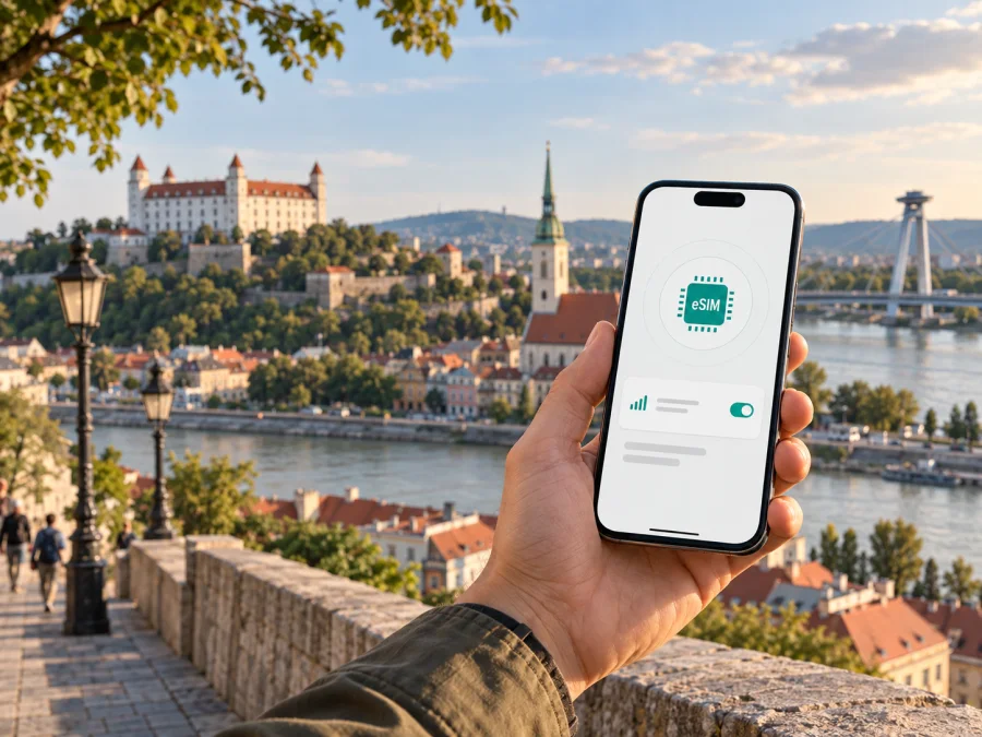 Orange eSIM na Eslováquia: como verificar