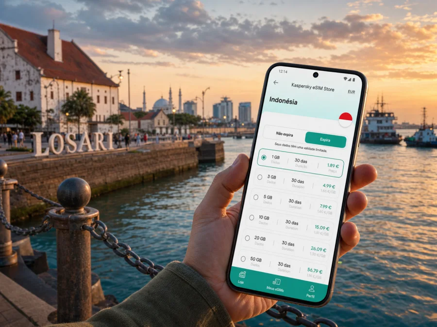 Makassar eSIM: internet móvel para viajar
