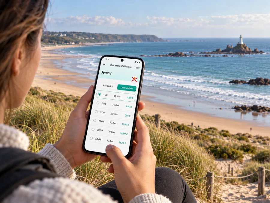 St Ouen com eSIM: internet móvel em Jersey