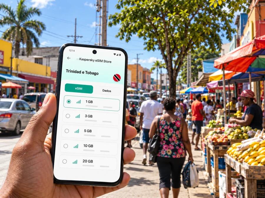 eSIM em Chaguanas: internet em Trinidad e Tobago
