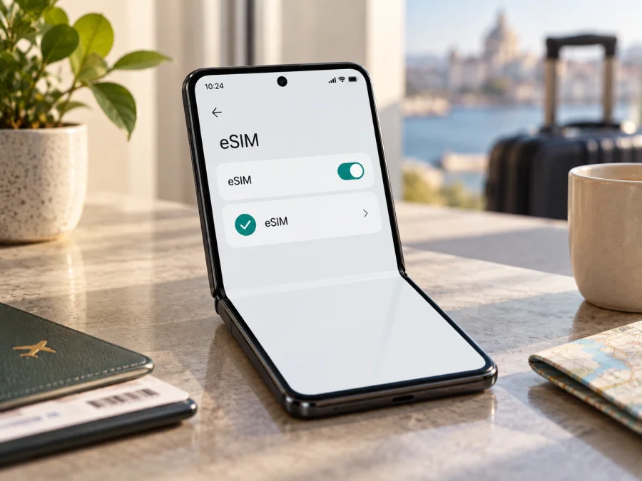 Samsung Galaxy Z Flip3 5G eSIM: compatibilidade