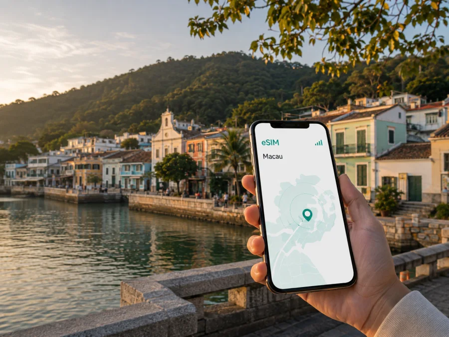 eSIM para Vila de Coloane: internet em Macau