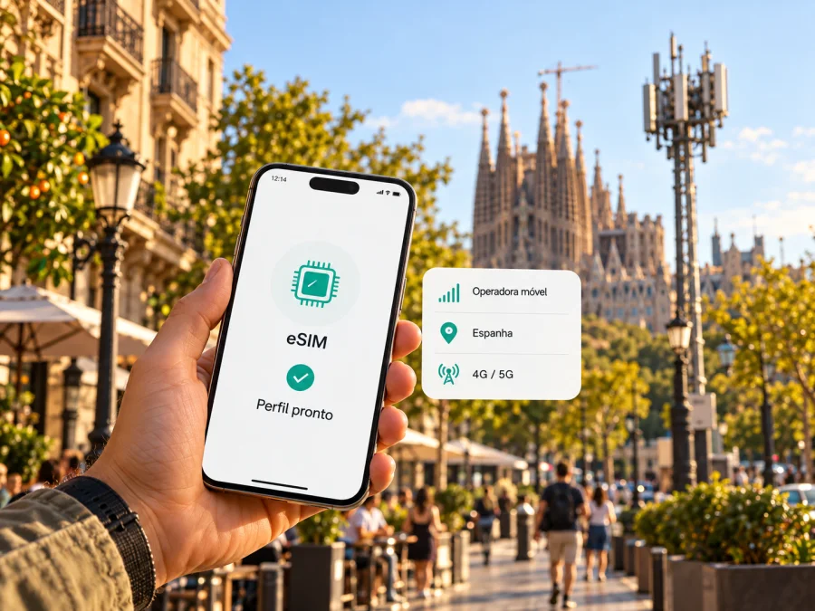 Vodafone eSIM em Espanha: ativação e requisitos