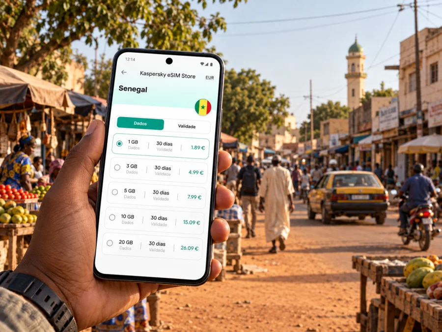 eSIM para Tambacounda: internet no Senegal