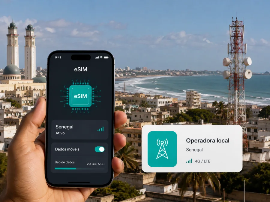 Hayo Telecom eSIM no Senegal: o que verificar