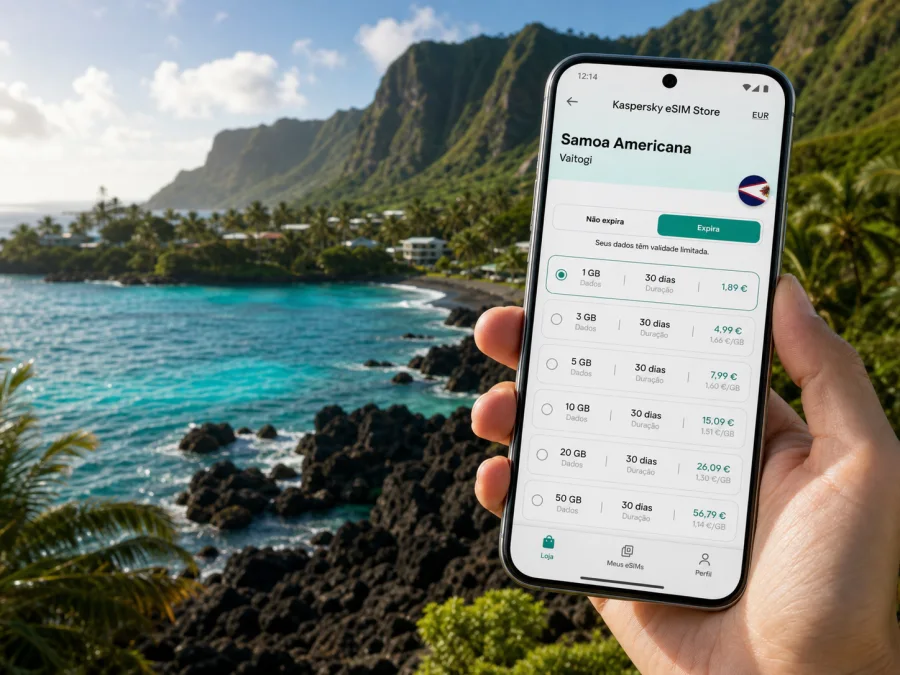 Vaitogi eSIM: internet móvel em viagem