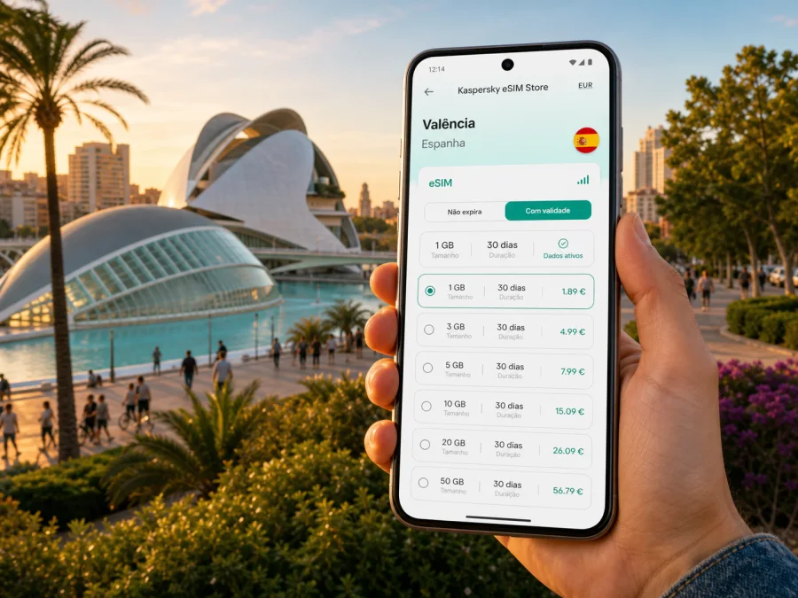 eSIM em Valência: internet móvel para viajar