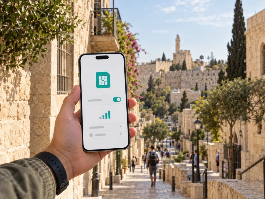 Rami Levy eSIM em Israel: ativação e o que verificar