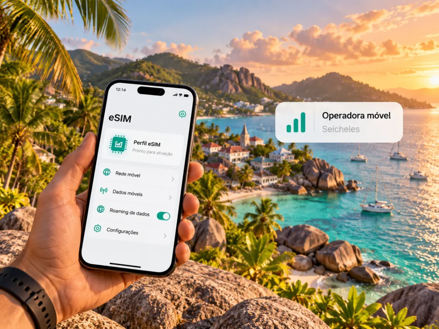 Cable & Wireless eSIM em Seicheles: o que verificar