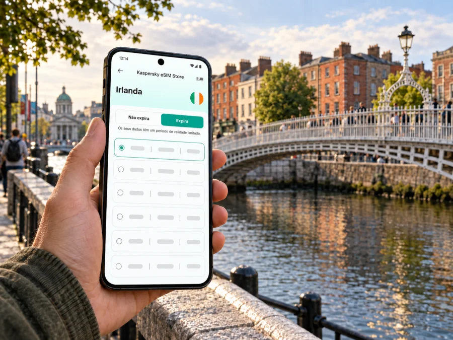 eSIM em Dublin: internet móvel na Irlanda