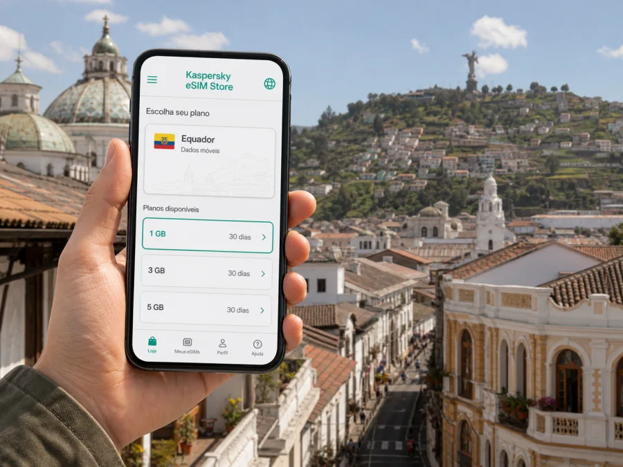 eSIM em Quito: conexão móvel e internet