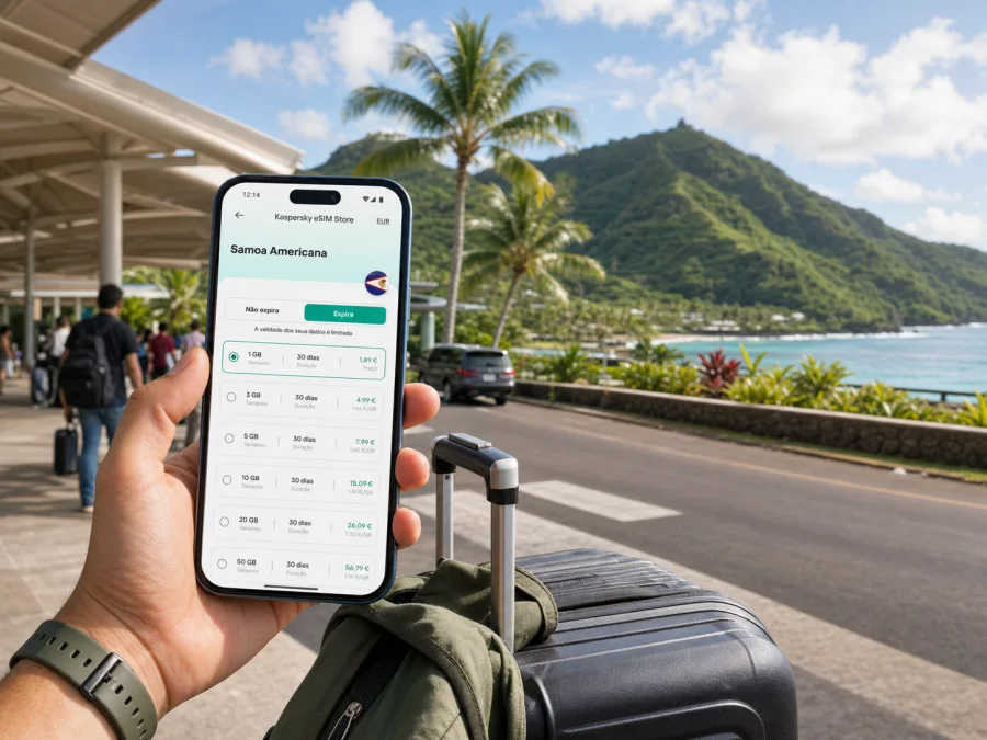 Tafuna eSIM: internet móvel para viajar