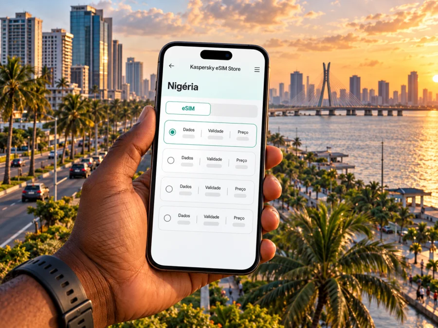 eSIM em Lekki: internet móvel na Nigéria